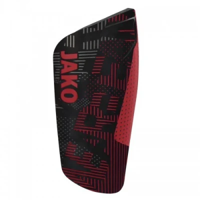 Jako Shin Guard Competition Light Red-Black 01