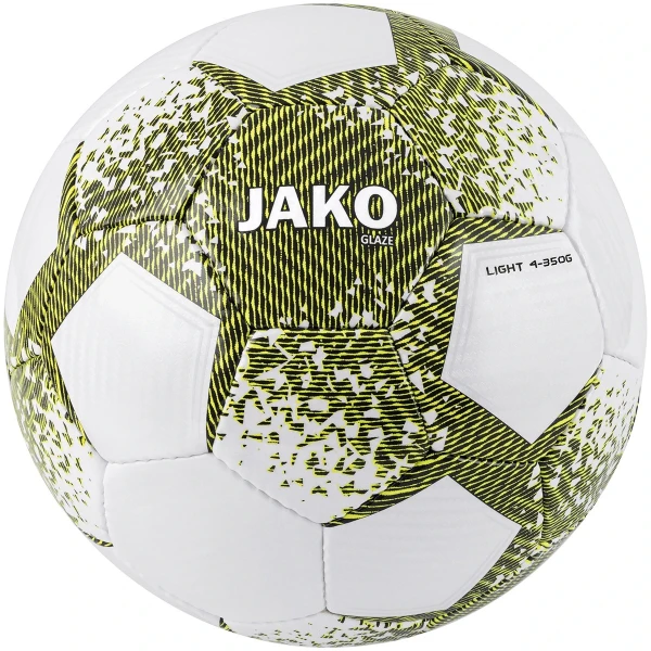 JAKO Lightball Glaze white black soft yellow-350g