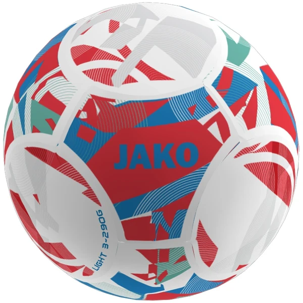 JAKO Lightball Glory white/pantone red/JAKO blue, 29