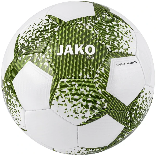 JAKO Lightball Glaze white khaki neon green-290g JAKO Lightball Glaze white khaki neon green-290g