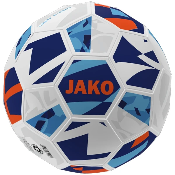 JAKO Lightball Iconic white/navy/neon orange, 290g