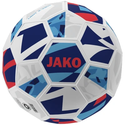 JAKO Lightball Iconic white/navy/pantone red, 290g