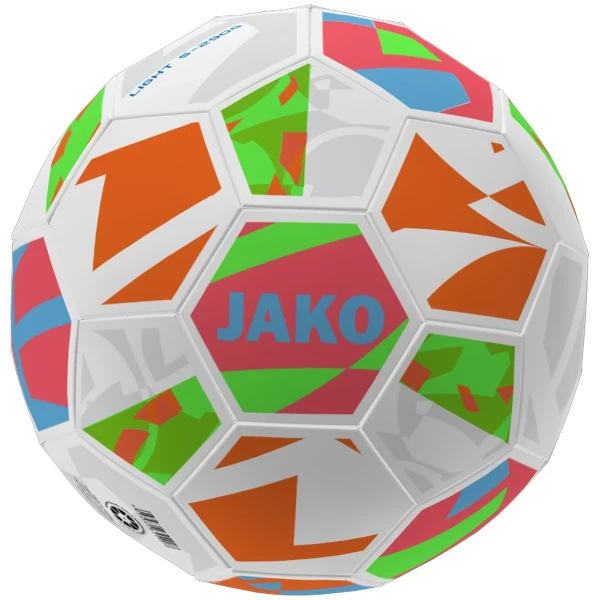 JAKO Lightball Iconic white/coral/neon green, 350g