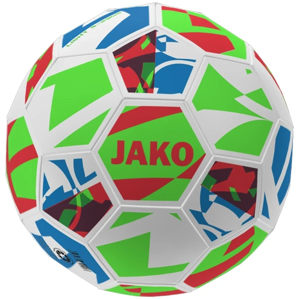 JAKO Lightball River white/neon green/pantone red, 290