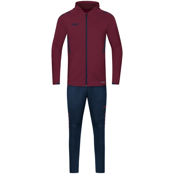 JAKO JR Tracksuit Challenge with hood