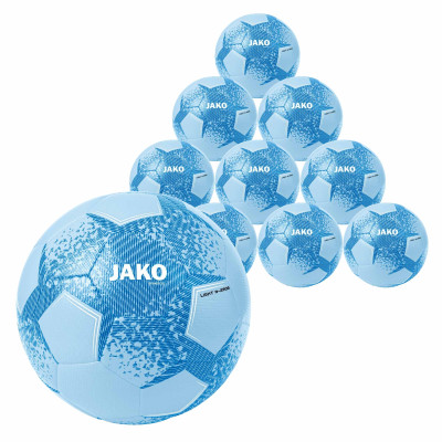 JAKO 10x Ballpack Light ball Striker 2.0 light blue 290g
