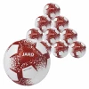 JAKO 10x Ballpack Lightball Performance white burgundy 350g