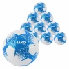 JAKO 10x Ballpack Lightball Glaze blau lightblue 290g